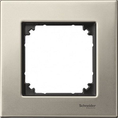 Рамка универсальная Schneider Electric Merten M-Elegance 1-м. металл титан  картинка